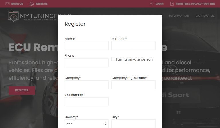 Create an account
